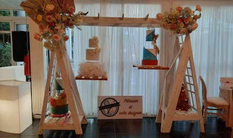 Stand de gâteaux mariage au ROZIE FESTIVAL